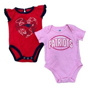 NFL Patriots Baby Onesies
